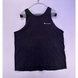 Vintage Champion Black Tank Top Size XL